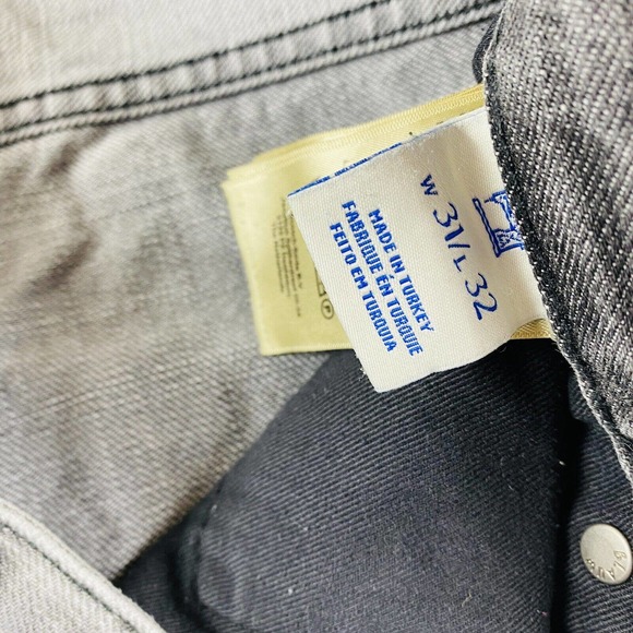 Scotch & Soda Dean Gray Heavily Distressed Mens Jeans Size 31x32 Excellent - Picture 5 of 7